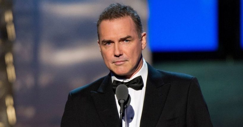 Late comedian Norm Macdonald appears onstage at the 2012 Comedy Awards in New York on April 28, 2012.