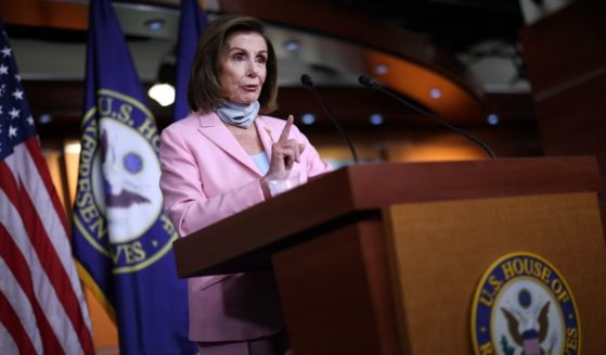 Speaker of the House Nancy Pelosi speaks during her weekly news conference at the U.S. Capitol in Washington on Aug. 25.