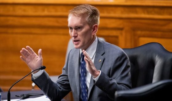 Oklahoma Republican Sen. James Lankford questions Xavier Becerra, then-nominee for Secretary of Health and Human Services, at his confirmation hearing on Capitol Hill Feb. 24, in Washington, D.C.