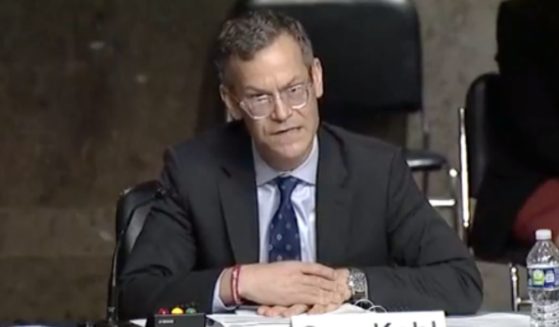 Under Secretary of Defense for Policy Colin Kahl testifies regarding Afghanistan security before Senate Armed Services Committee on Oct. 26 in Washington, D.C.