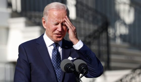 President Joe Biden speaks at the 2021 and 2020 State and National Teachers of the Year awards ceremony at the White House in Washington, D.C., on Monday.