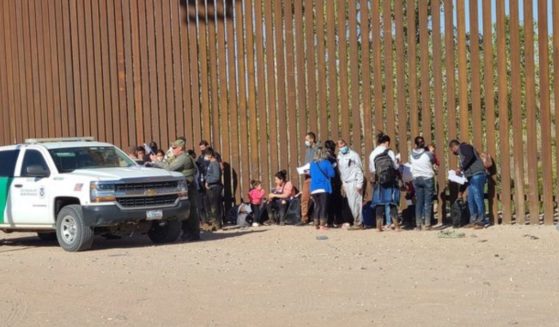 Illegal migrants from at least eight different nations crossed the southern border at Yuma, Arizona, on Friday as the migration crisis continues to escalate in the area.
