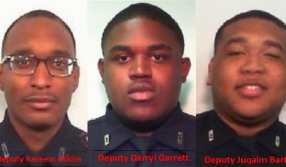 Officers involved in a Houston, Texas nightclub shooting on October 16, 2021.