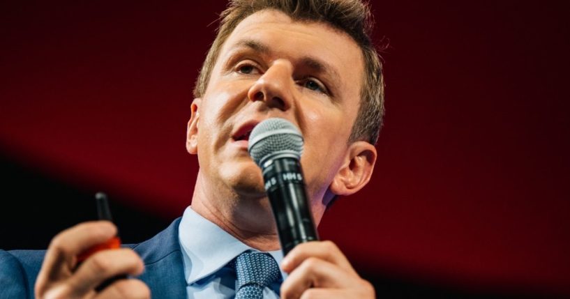 Project Veritas founder James O'Keefe speaks at the Conservative Political Action Conference on July 9 in Dallas, Texas.