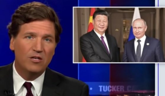 Tucker Carlson said on Fox News that the only party that stands to gain in the conflict over Ukraine is China, and the current US actions are driving China and Russia closer together.