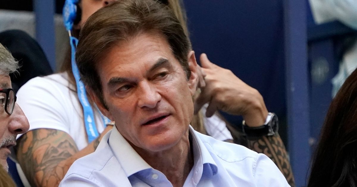 Dr. Mehmet Oz, pictured watching the women's singles finals at the U.S. Open tennis tournament in New York City in September.