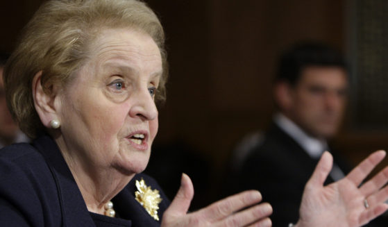 Former Secretary of State Madeleine Albright testifies before the Senate Foreign Relations Committee on Capitol Hill in Washington, D.C., on Oct. 22, 2009.