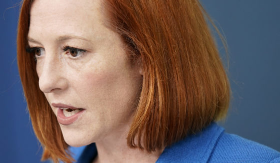 White House press secretary Jen Psaki speaks during a news briefing at the White House in Washington on Friday.