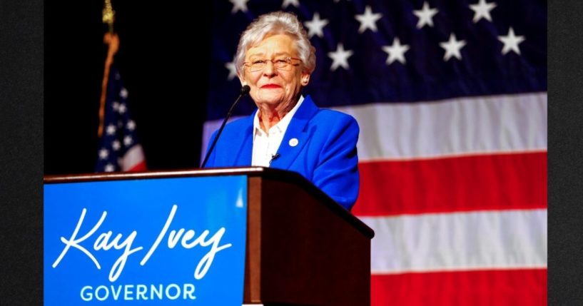 Alabama Gov. Kay Ivey signed a controversial law banning puberty blockers, hormone therapy and surgical procedures for transgender children, saying, ' I believe very strongly that if the Good Lord made you a boy, you are a boy, and if he made you a girl, you are a girl. We should especially protect our children from these radical, life-altering drugs and surgeries when they are at such a vulnerable stage in life.'