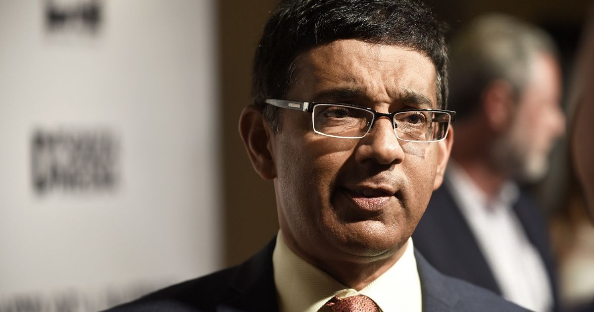 Dinesh D'Souza attends the D.C. premiere of his film "Death of a Nation," at E Street Cinema in Washington on Aug. 1, 2018.