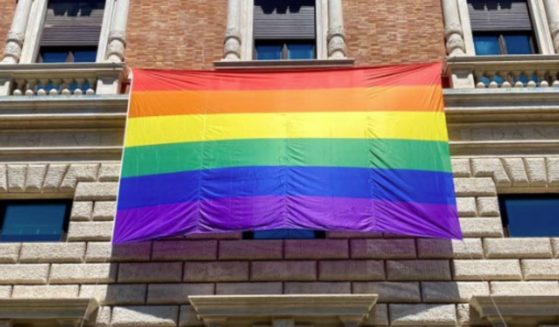 On Wednesday, the U.S. State Department flew the "pride" flag outside their building in the Vatican to celebrate the beginning of "Pride Month."