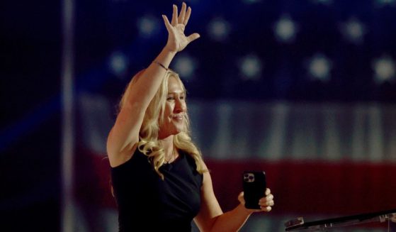 Republican Rep. Marjorie Taylor Greene of Georgia speaks at the Turning Point USA Student Action Summit in Tampa, Florida, on July 23.