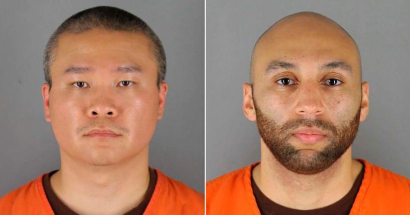 Former Minneapolis police officers Tou Thao, left, and J. Alexander Kueng, right, will be headed to trial for the death of George Floyd later this year after rejecting plea deals that would have placed them in prison for three years.