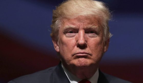 Republican presidential nominee Donald Trump pauses during a campaign event on Sept. 6, 2016, in Virginia Beach, Virginia.