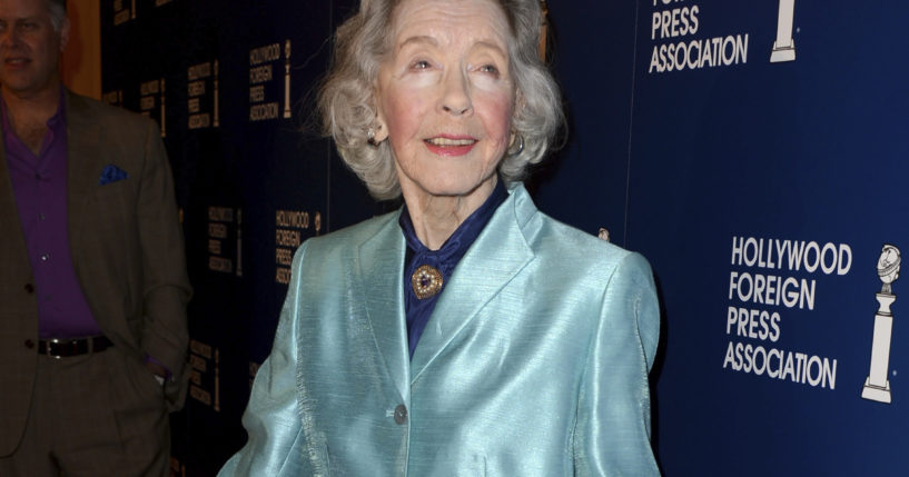 Actor Marsha Hunt arrives at a Hollywood Foreign Press Association luncheon in Beverly Hills, Calif., on Aug. 13, 2013. Hunt died Wednesday at the age of 104.