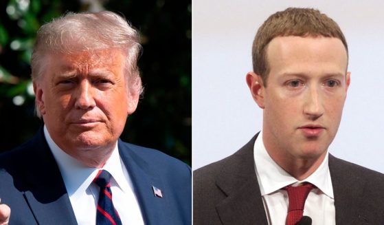 Former President Donald Trump, left, made his way back onto the Forbes 400 list this year after dropping off the list in 2021. Meta CEO Mark Zuckerberg fell out of the list of the top 10 richest Americans this year.