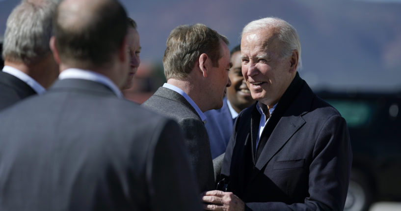 President Joe Biden was in Camp Hale near Leadville, Colorado, on Wednesday to designate the first national monument of his presidency.