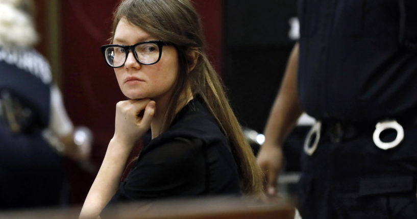 Anna Sorokin sits at the defense table during jury deliberations in her trial in New York State Supreme Court on April 25, 2019, in New York City. Sorokin's exploits inspired a Netflix series.