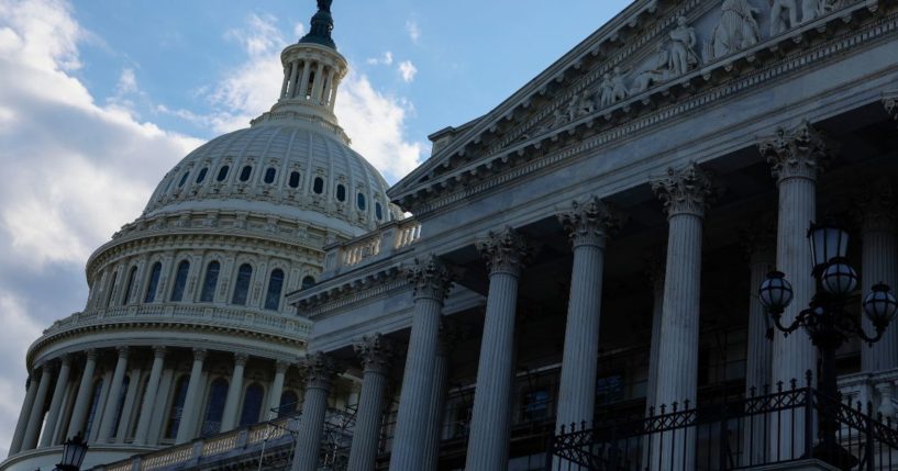 The U.S. Capitol is seen on Sept. 27 in Washington, D.C.