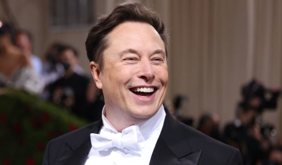 Elon Musk attends the Met Gala at the Metropolitan Museum of Art in New York on May 2.