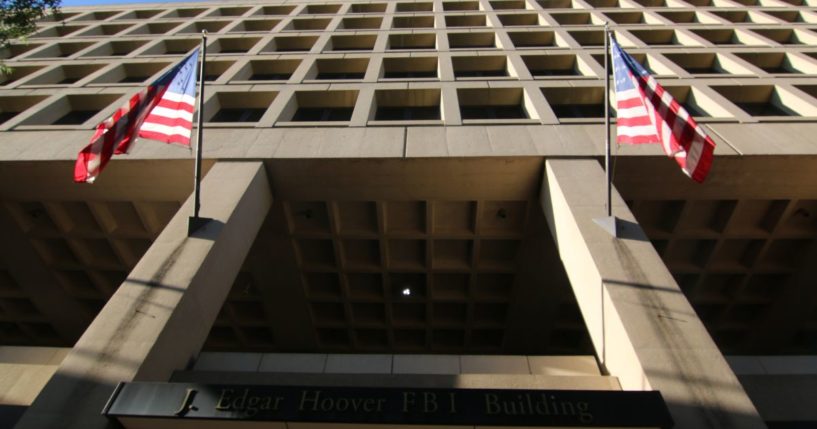 The FBI headquarters are seen in this stock image.