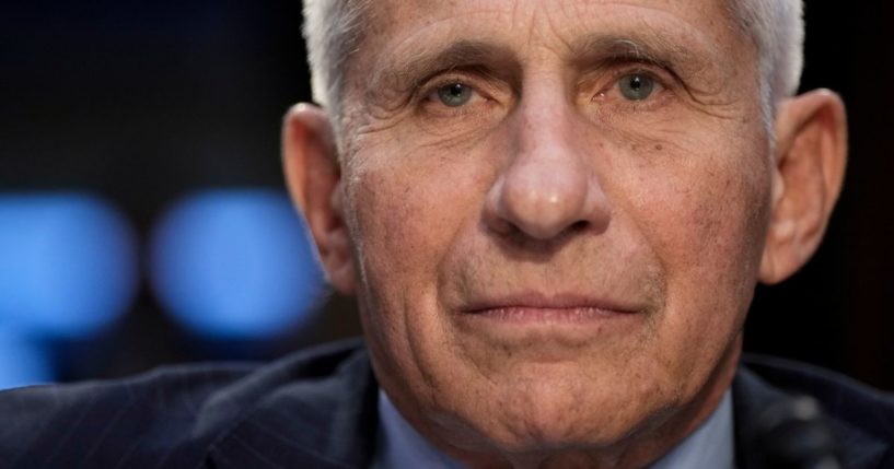 Dr. Anthony Fauci testifies during a Senate Committee on Health, Education, Labor and Pensions hearing about the federal response to monkeypox, on Capitol Hill on Sept. 14 in Washington, D.C.