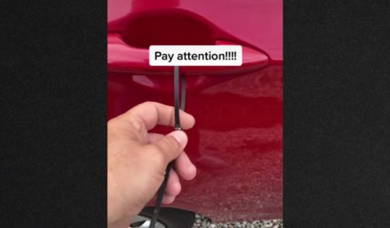 A TikTok user's video has garnered millions of views as he warns of a sinister purpose behind zip ties being affixed to car doors.