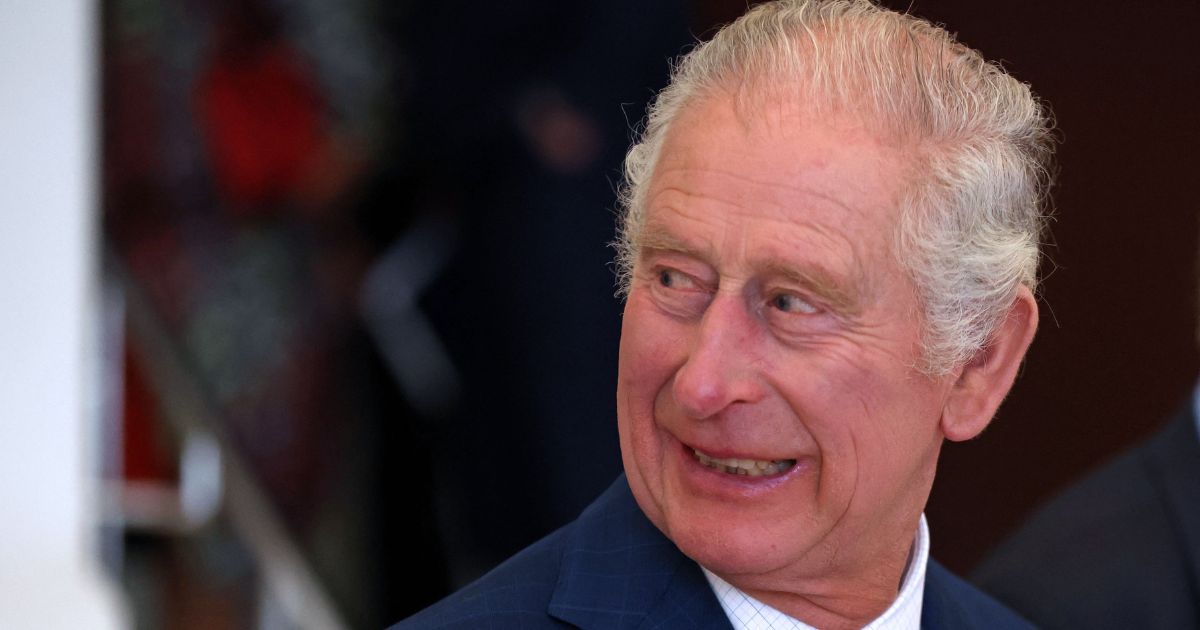 King Charles III leaves the Victoria and Albert Museum following his visiting the Africa Fashion exhibition in London on Thursday.