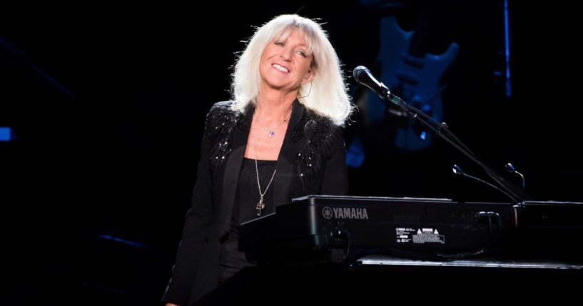 Christine McVie performs at Madison Square Garden in New York on Oct. 6, 2014.