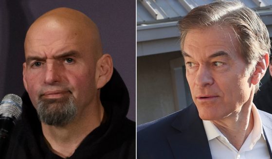 Pennsylvania polling places are experiencing Election Day technical difficulties as voters flock in to cast their vote for either Democrat John Fetterman, left, or Republican Mehmet Oz.