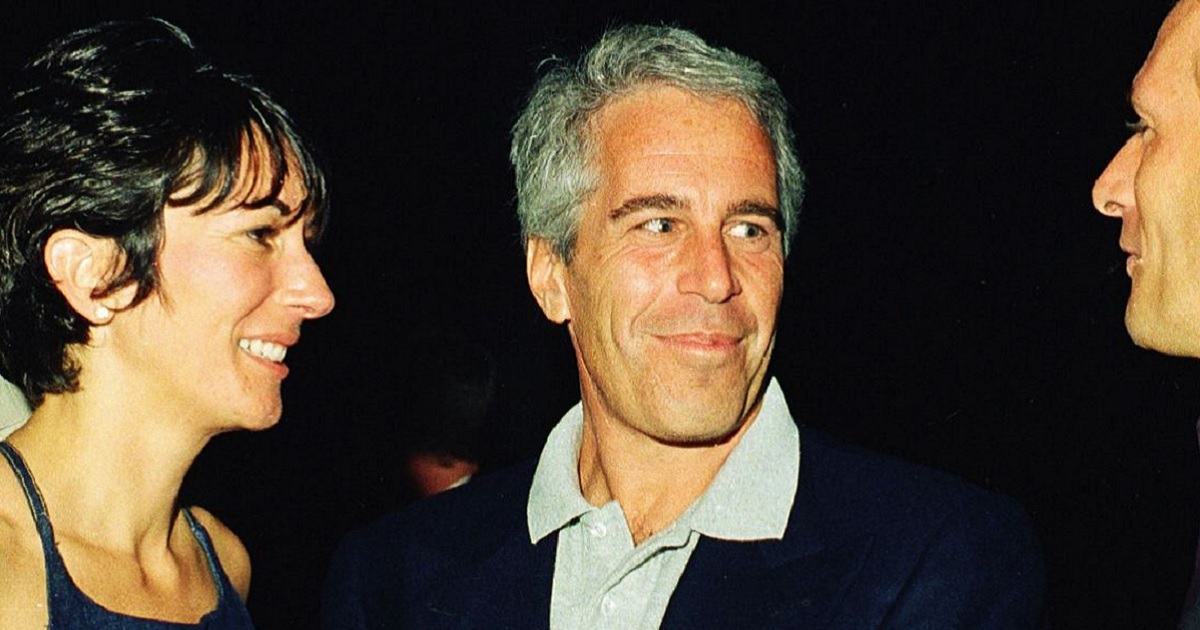 The late Jeffrey Epstein is pictured with his longtime girlfriend and confidant Ghislaine Maxwell in a 2000 file photo at the Mar-a-Lago Club in Palm Beach County, Florida.