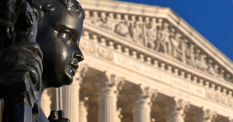 The Supreme Court is seen on Jan. 26 in Washington, D.C.