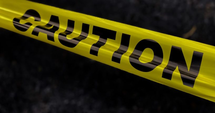 The above stock image is of caution tape.