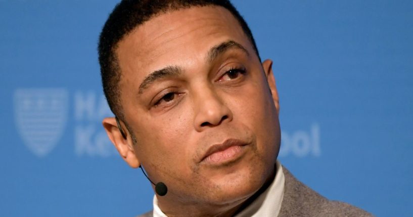 CNN's Don Lemon speaks at the Harvard University Kennedy School of Government Institute of Politics in Cambridge, Massachusetts, on Feb. 22, 2019.