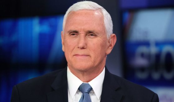 Former Vice President Mike Pence visits FOX News Channel's "The Story With Martha MacCallum" in New York City on Feb. 22.