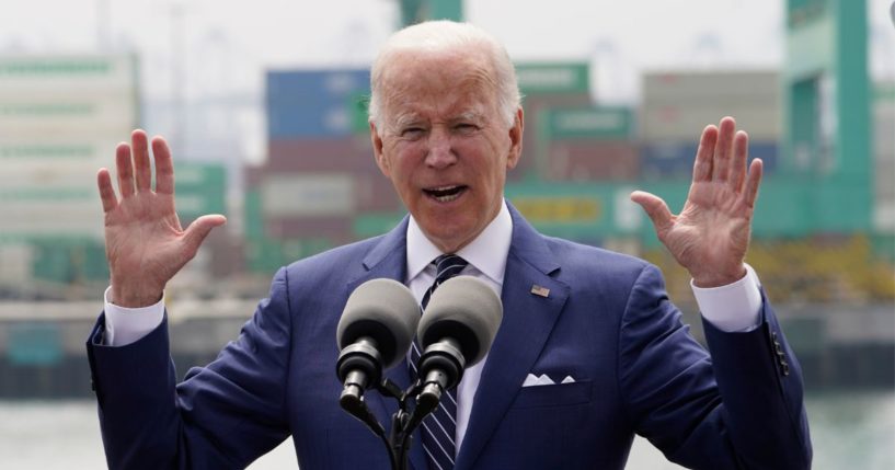 President Joe Biden speaking