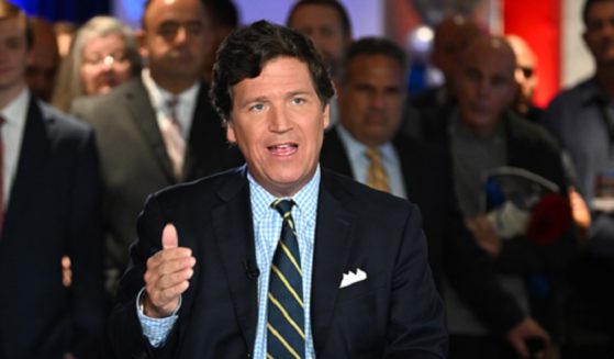 Now-former Fox News host Tucker Carlson is pictured during the 2022 FOX Nation Patriot Awards at Hard Rock Live at Seminole Hard Rock Hotel & Casino Hollywood on Nov. 17.