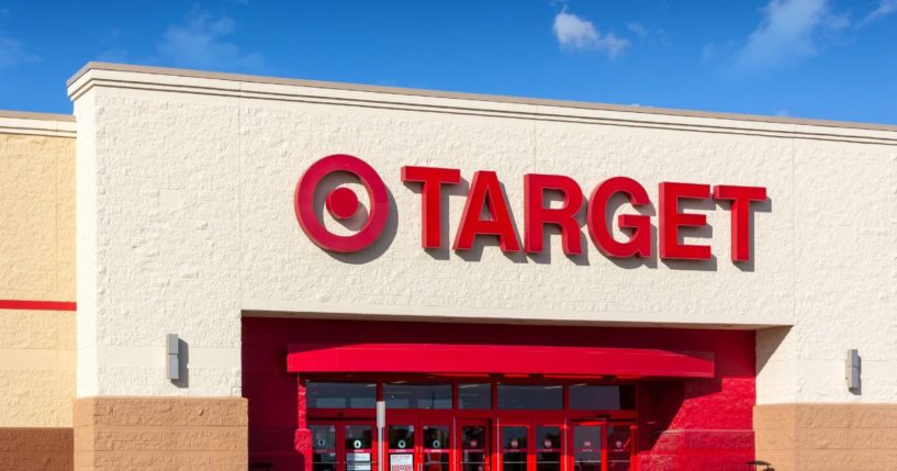 A Target store is seen in the above stock image.