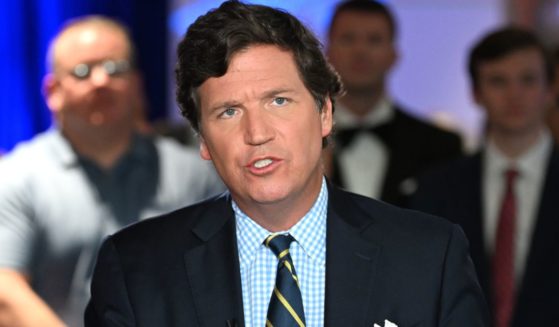 Tucker Carlson speaks during 2022 FOX Nation Patriot Awards in Hollywood, Florida, on Nov. 17, 2022.