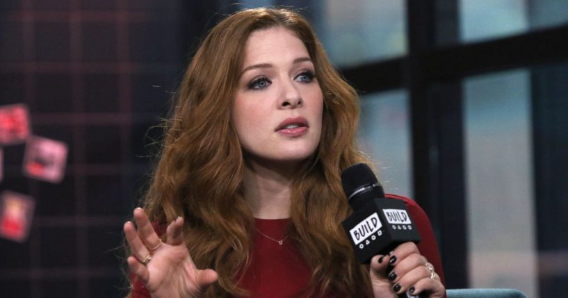 Actress Rachelle Lefevre speaks at Build Studio in New York City on Feb. 13, 2019.