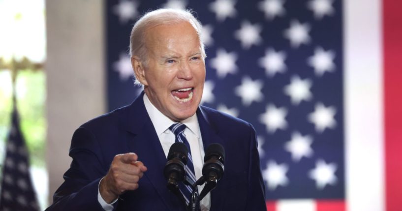 President Joe Biden speaks in Chicago on Wednesday.