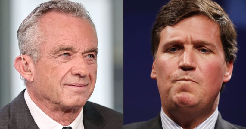 Tucker Carlson featured Democratic presidential candidate Robert F. Kennedy Jr. on a recent segment.