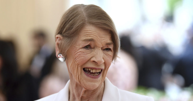 Glenda Jackson attends the Metropolitan Museum of Art's Costume Institute benefit gala in New York on May 6, 2019.