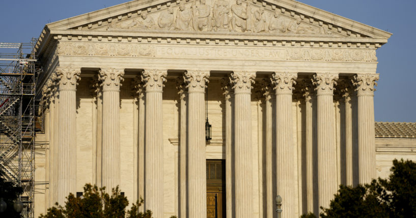 The Supreme Court is seen on April 21, 2023, in Washington.