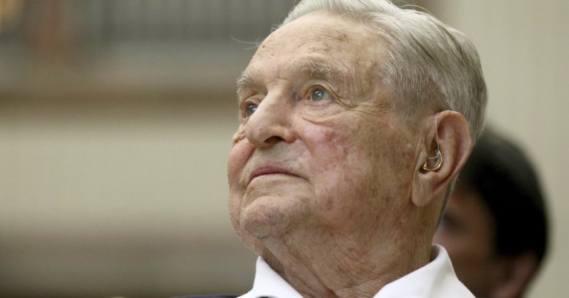 George Soros, founder and chairman of the Open Society Foundations, attends the Joseph A. Schumpeter award ceremony in Vienna, Austria, on June 21, 2019.