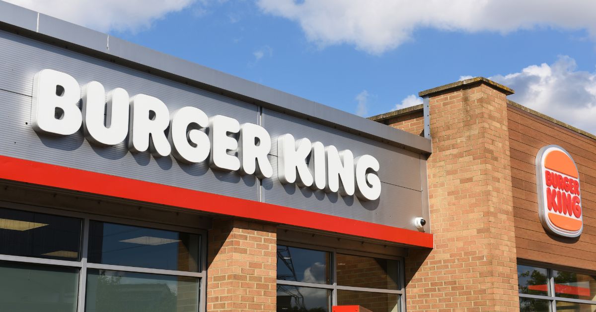 A Burger King is photographed in London, England, in June.