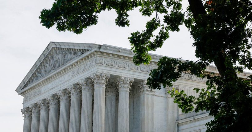 The U.S. Supreme Court is seen on June 26 in Washington, D.C.