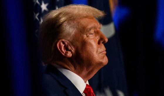 Former President Donald Trump speaks at the 56th annual Silver Elephant Dinner hosted by the South Carolina Republican Party in Columbia, South Carolina., on Aug. 5.