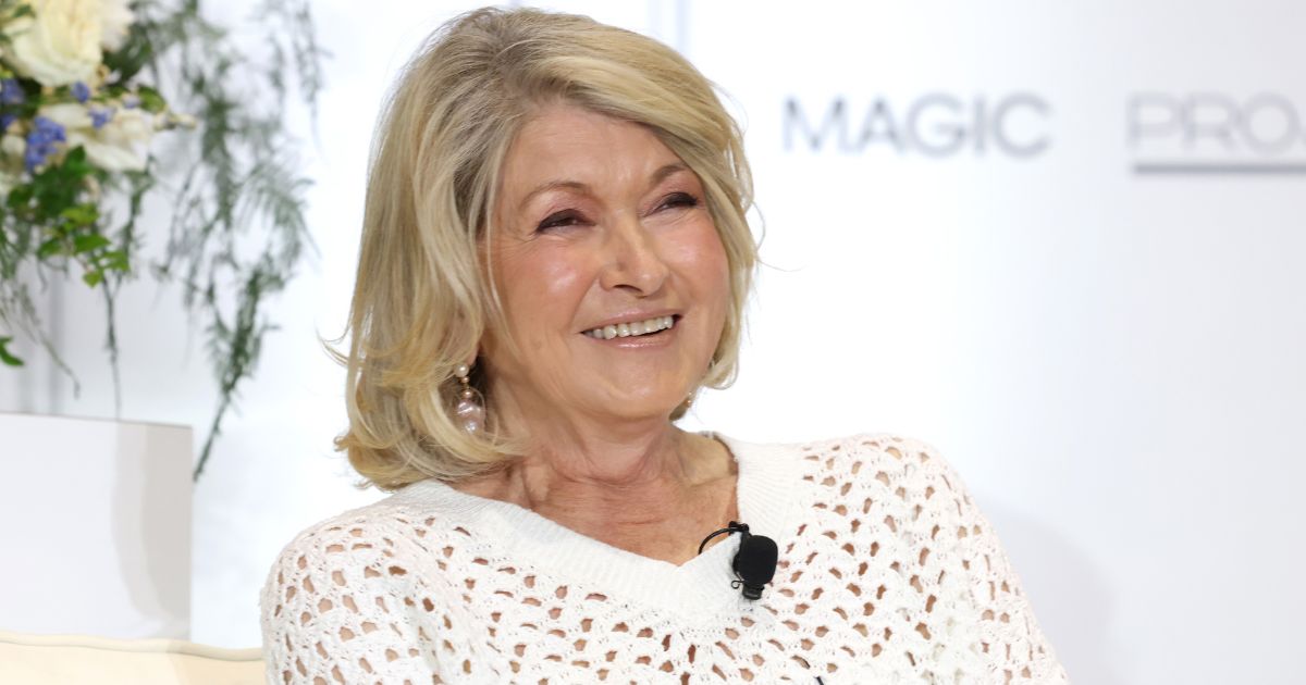 Martha Stewart speaks during a keynote conversation at Magic, Project and Sourcing in Las Vegas on Aug. 7.