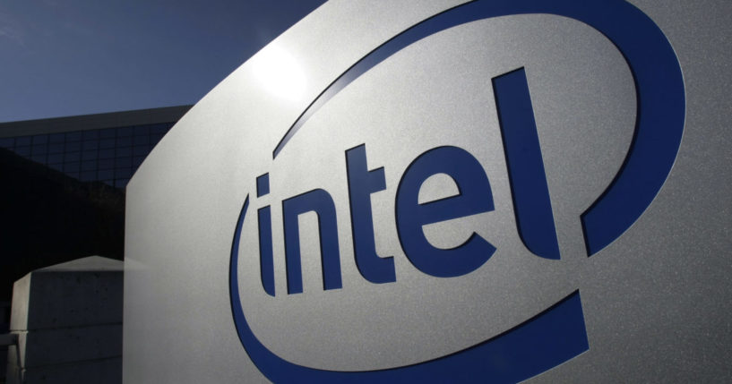 the Intel logo